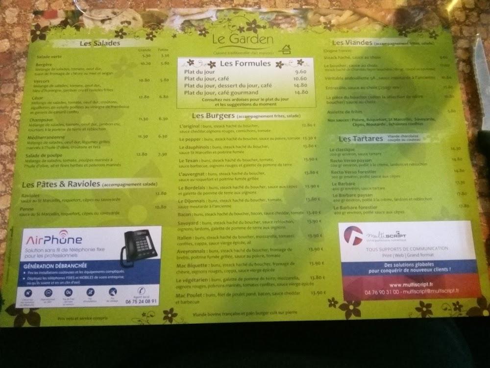 Le Garden - Menu Image 2